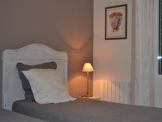 Le Logis de Saint-Martin, chambre Beau Village au rez-chaussé